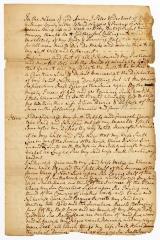 Probated will of Peter Van der Voort, 1761