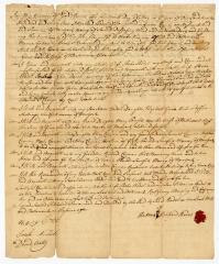 Probated will of Richard Bodel, 1762