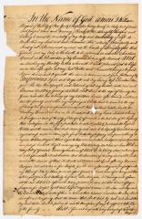 Probated will of William Bogart, 1762