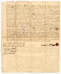 Probated will of Isaac Hicks, 1762