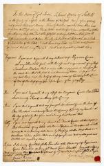 Probated will of Samuel Corwin, 1762