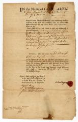 Probated will of John Haycock, 1762