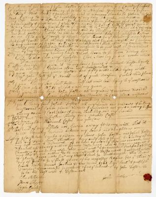 Probated will of John Foster, 1762