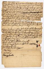 Probated will of Mercy Hunt, 1762