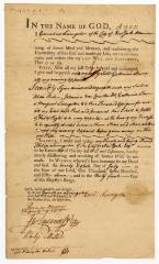 Probated will of Cornelius Livingston, 1762