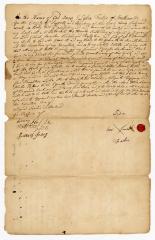 Probated will of Lydia Foster, 1762