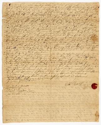 Probated will of Elihu Howell, 1762