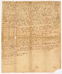 Probated will of John Mitchell, 1762