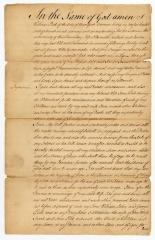 Probated will of William Peck, 1762