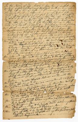 Probated will of John Pain, 1762