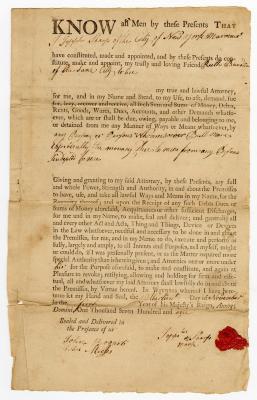 Probated will of Joseph Sharp, 1762