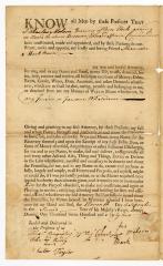 Probated will of Charles Nelson, 1762
