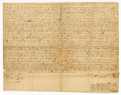 Probated will of Anthony Van Blarkum, 1762