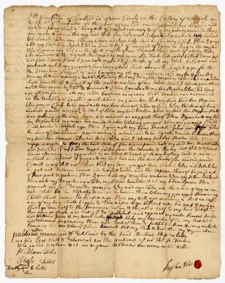 Probated will of Stephen Titus, 1762