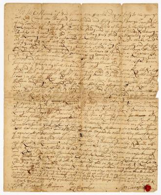 Probated will of George Townsend, 1762