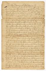 Probated will of Jan Van Aernam, 1762