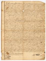 Probated will of John Waddell, 1785