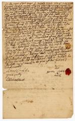 Probated will of Bathsheba White, 1762