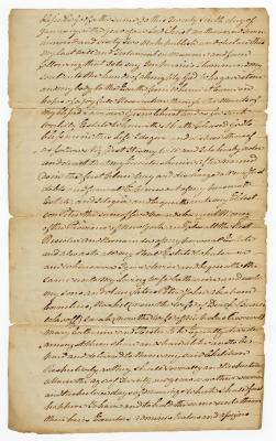 Probated will of Cornelius Van Ranst, 1762