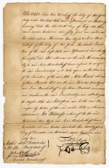 Probated will of John Van Varek, 1762