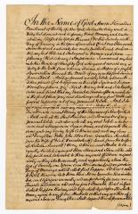 Probated will of Cornelius Van Ranst, 1762