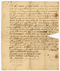Probated will of Anne Budd, 1763