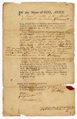Probated will of Samuel Dottey, 1763