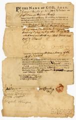 Probated will of George Christy, 1763