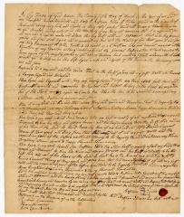 Probated will of Bastian Ellis, 1763