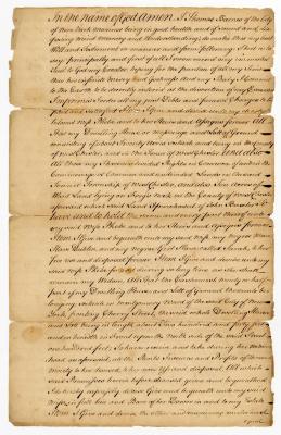 Probated will of Thomas Barnes, 1763