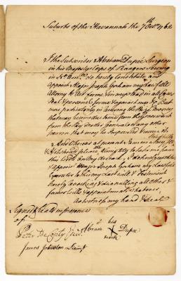 Probated will of Abraham Dupee, 1763