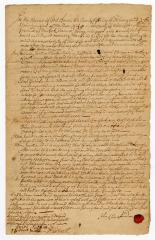 Probated will of John Crawford, 1763