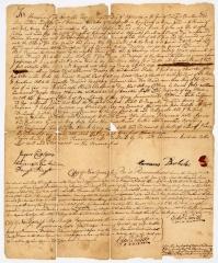 Probated will of Harmanus Barkeloo, 1763