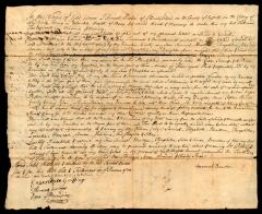 Probated will of Samuel Bebee, 1763