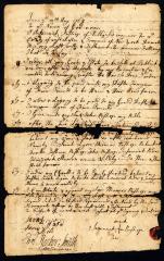Probated will of Susannah Bishop, 1763