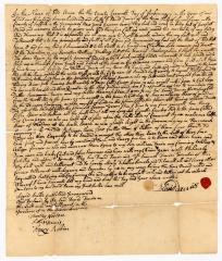 Probated will of David Davies, 1763