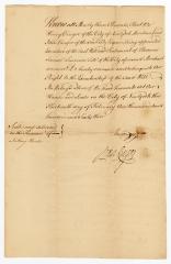 Probated will of Thomas Samuel Lawrence, 1763