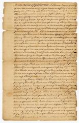 Probated will of Thomas Barnes, 1763