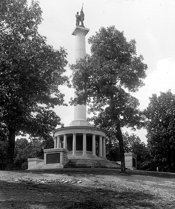 Civil War.  New York Peace Monument near Chattanooga, Tenn.