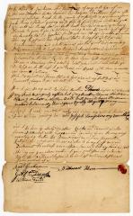 Probated will of Nathaniel Huson, 1763