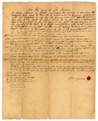 Probated will of John Holmes, 1763