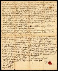 Probated will of William Hall, 1763