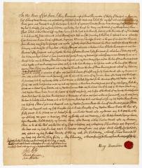 Probated will of Mary Horsmanden, 1763