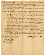 Probated will of Joseph Horton, 1763