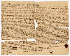 Probated will of Nathan Lane, 1763