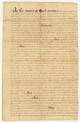 Probated will of Hester Rynders, 1763