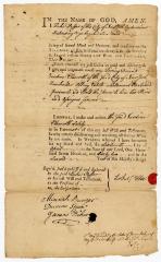 Probated will of Luke Peffer, 1763