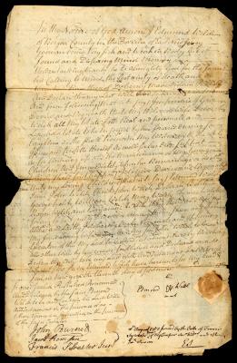 Probated will of Edmund Welch, 1763