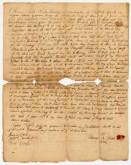 Probated will of Thomas Smith, 1763