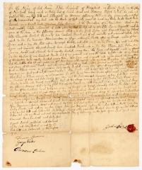 Probated will of John Birdsall, 1764